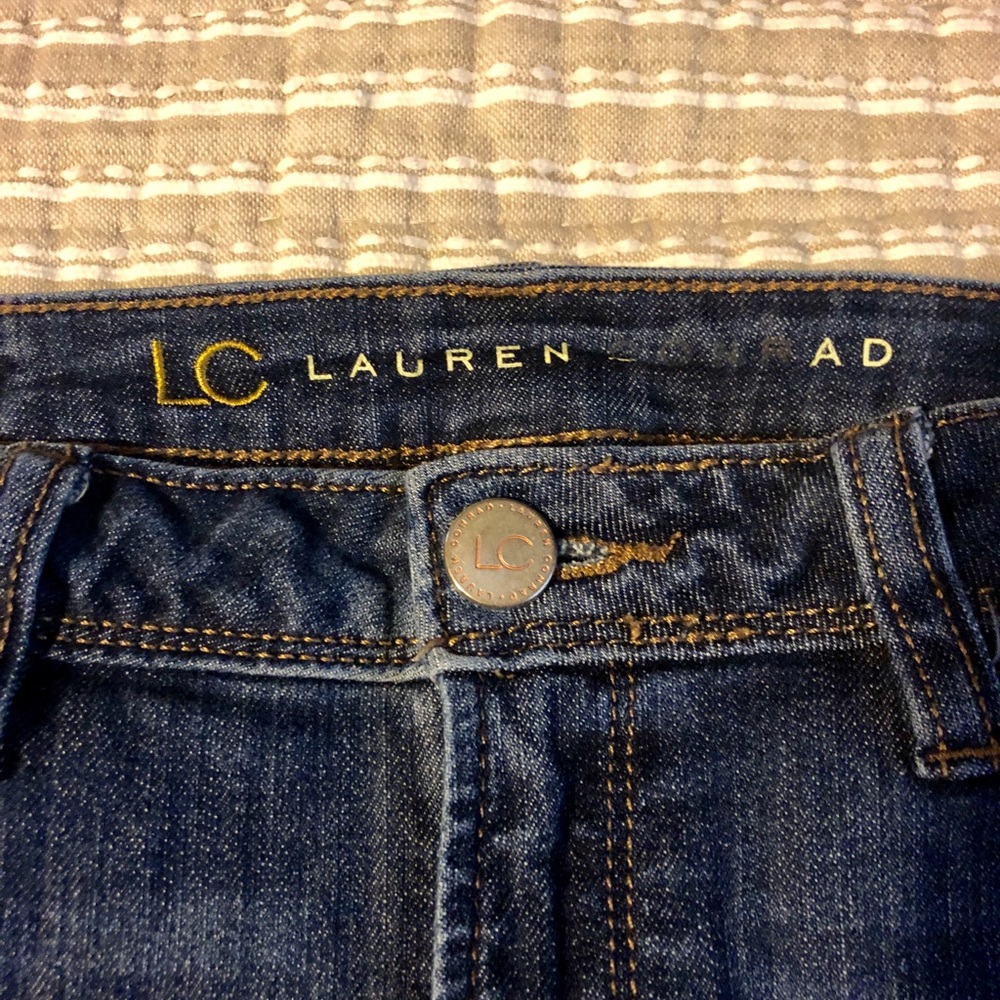 Straight leg/semi skinny Lauren Conrad jeans